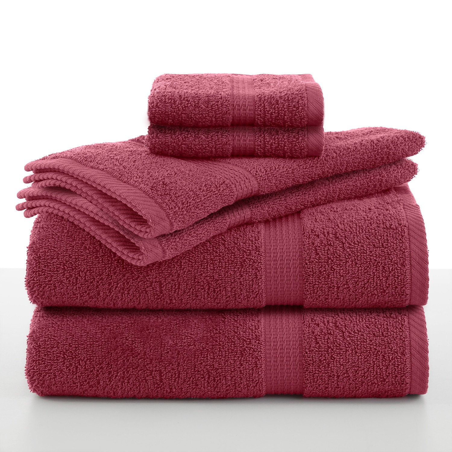 Utica Essentials 6-Piece Bath Towel Set