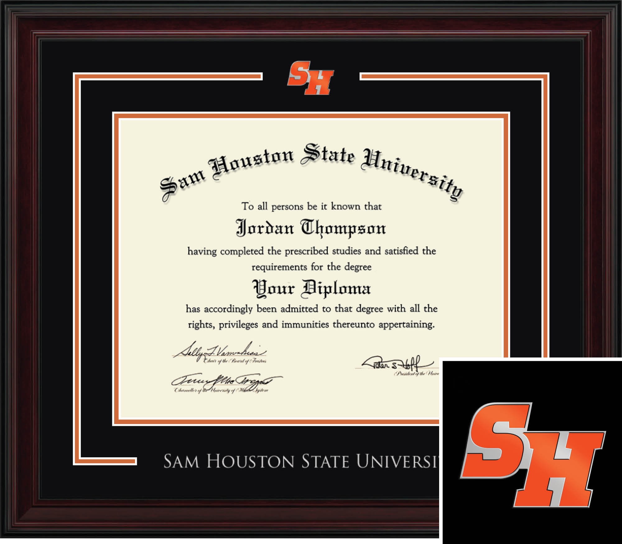 Church Hill Classics Spirit 11x14 Cherry Diploma Frame