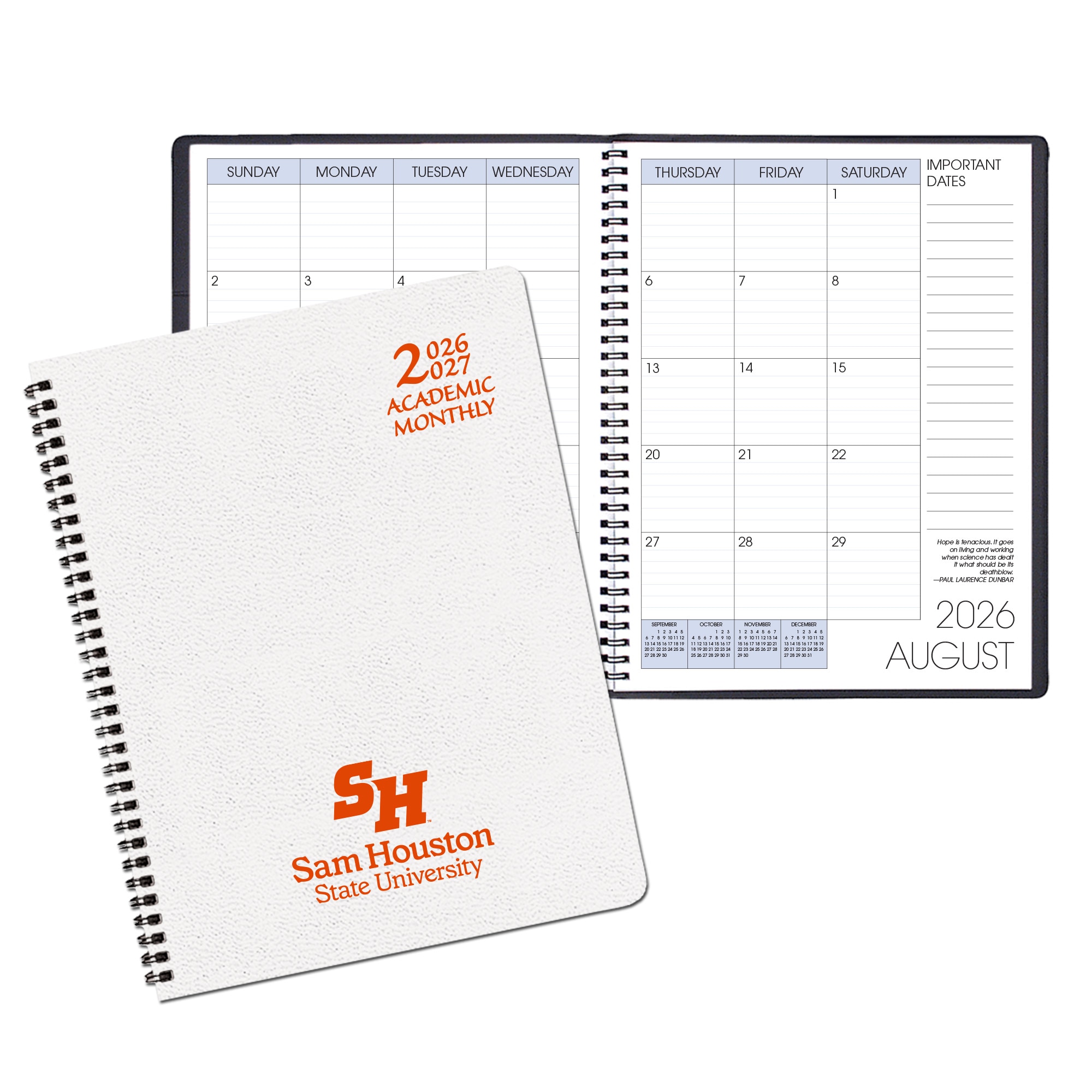 Payne '26-'27 Imprinted Academic Monthly Planner
