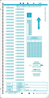 Scantron Form 19641