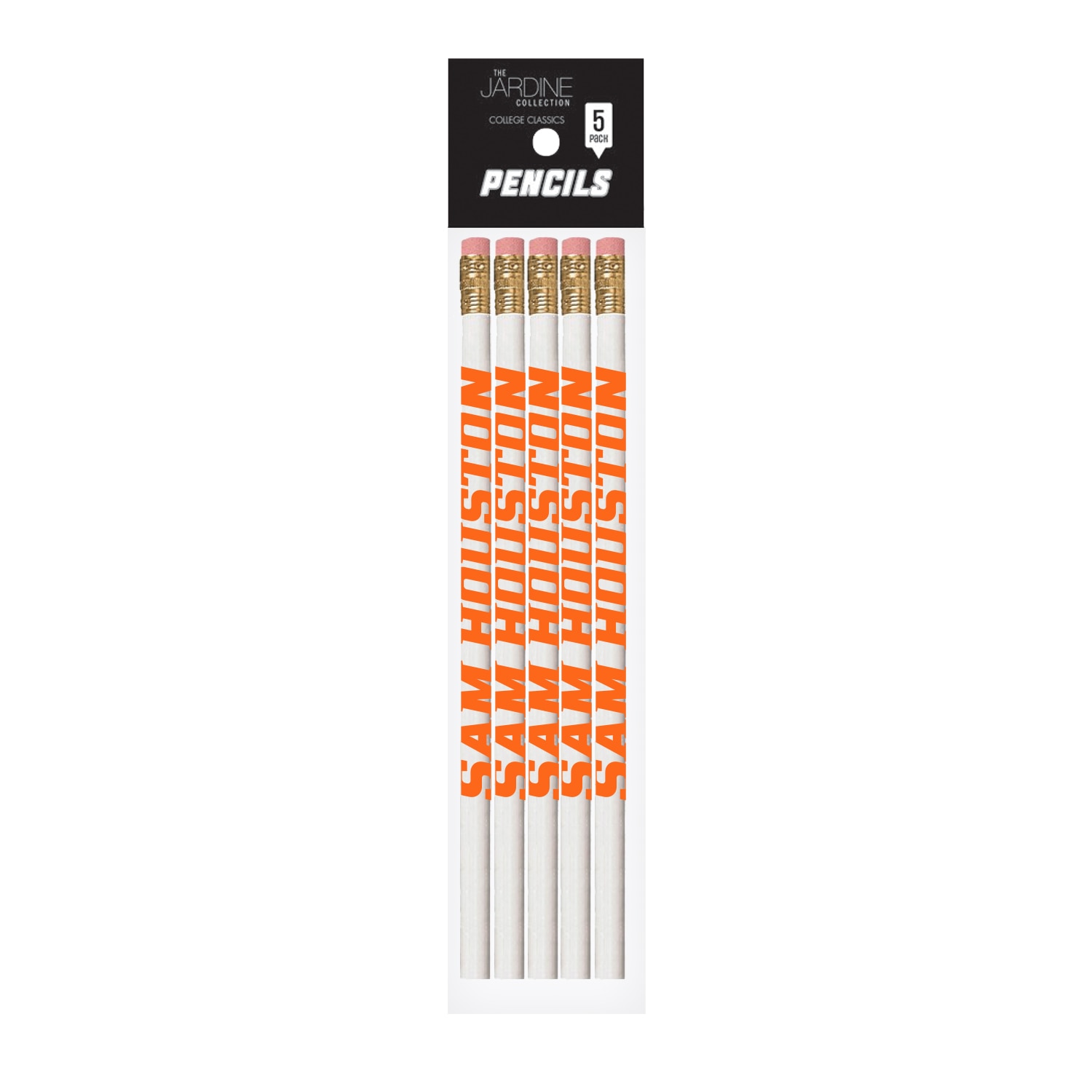 Emblematic Pencil 5pk School Name