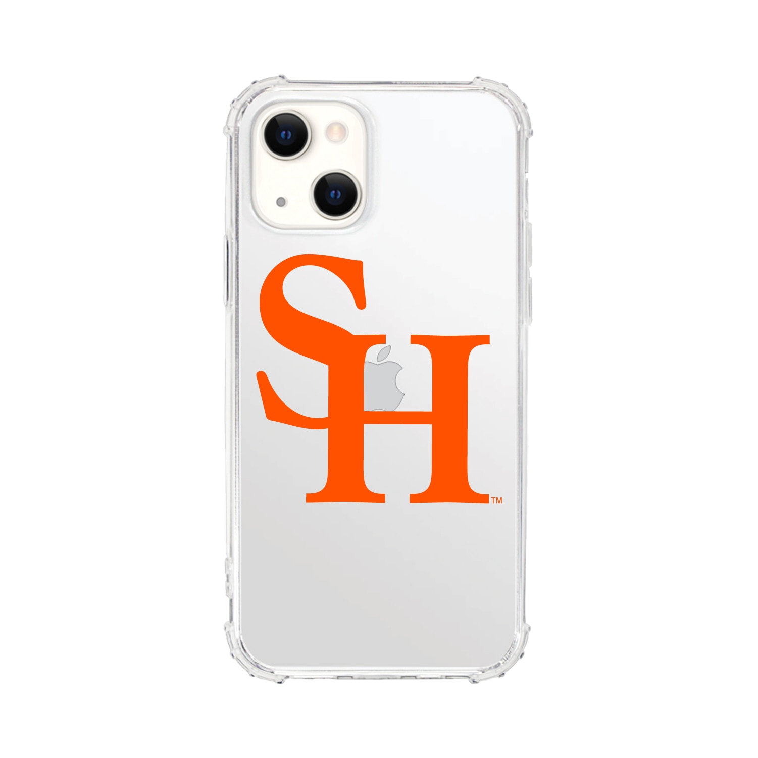 Sam Houston State University- Clear Tough Edge Phone Case, Classic - iPhone 15