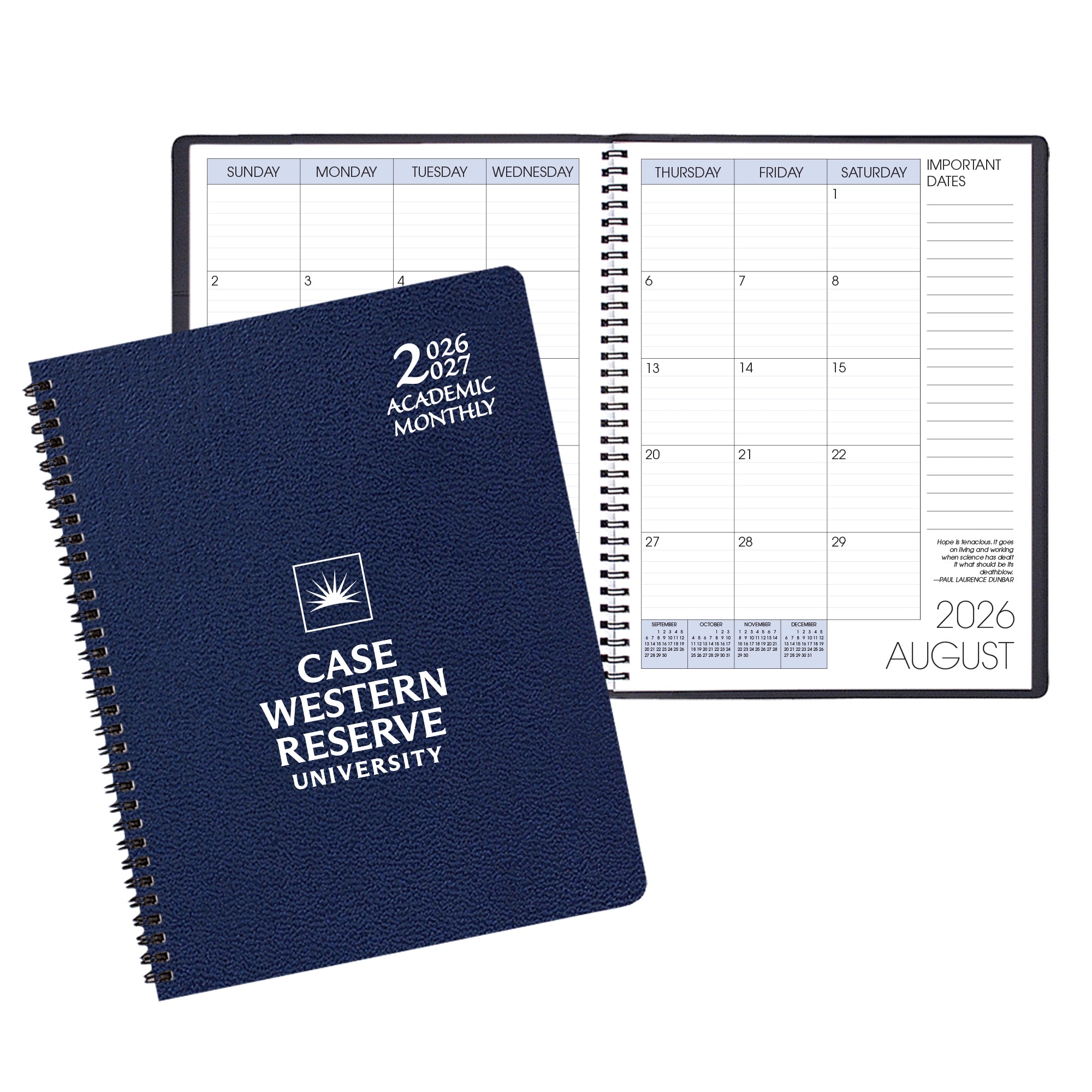 Payne '26-'27 Imprinted Academic Monthly Planner