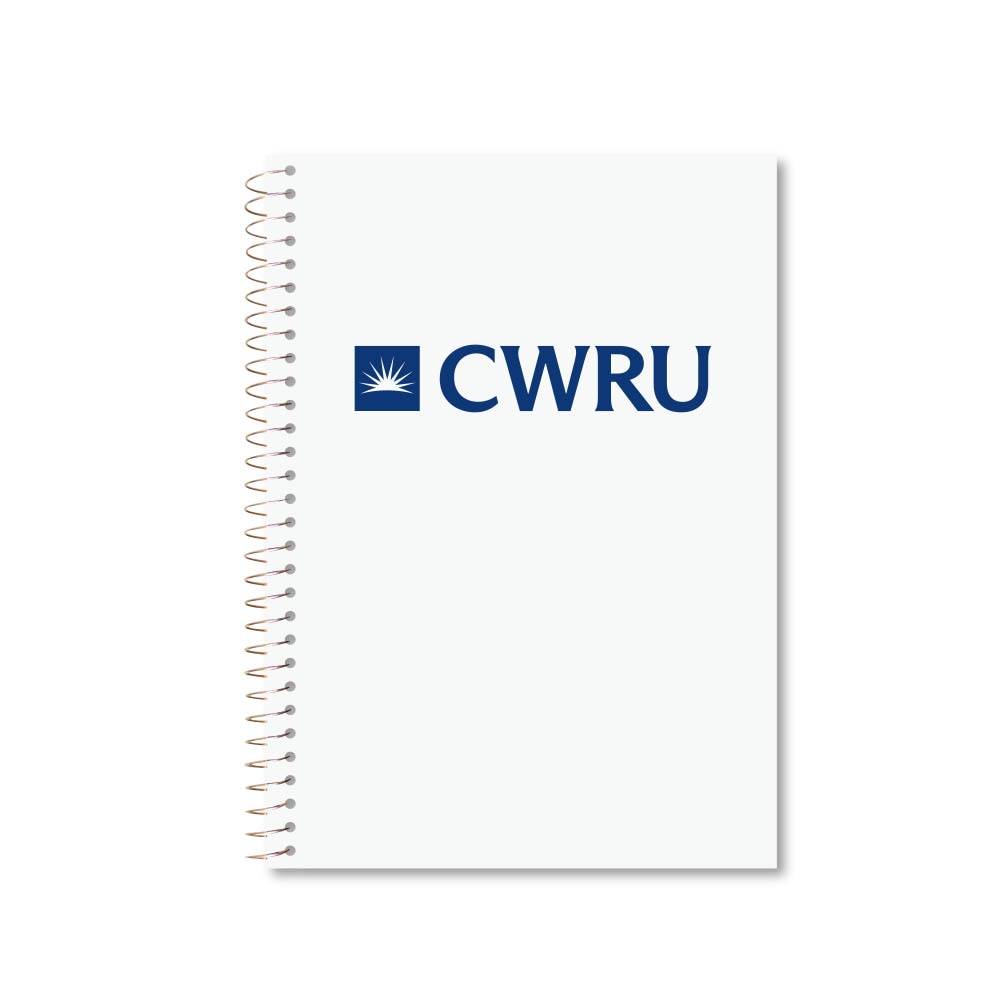 Roaring Premium 3 Subject 9.5 x 6.5 Notebook, College Ruled 20lb Paper, Pressboard Foil Cover