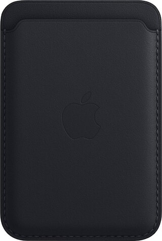 Apple iPhone Leather Wallet with MagSafe Midnight
