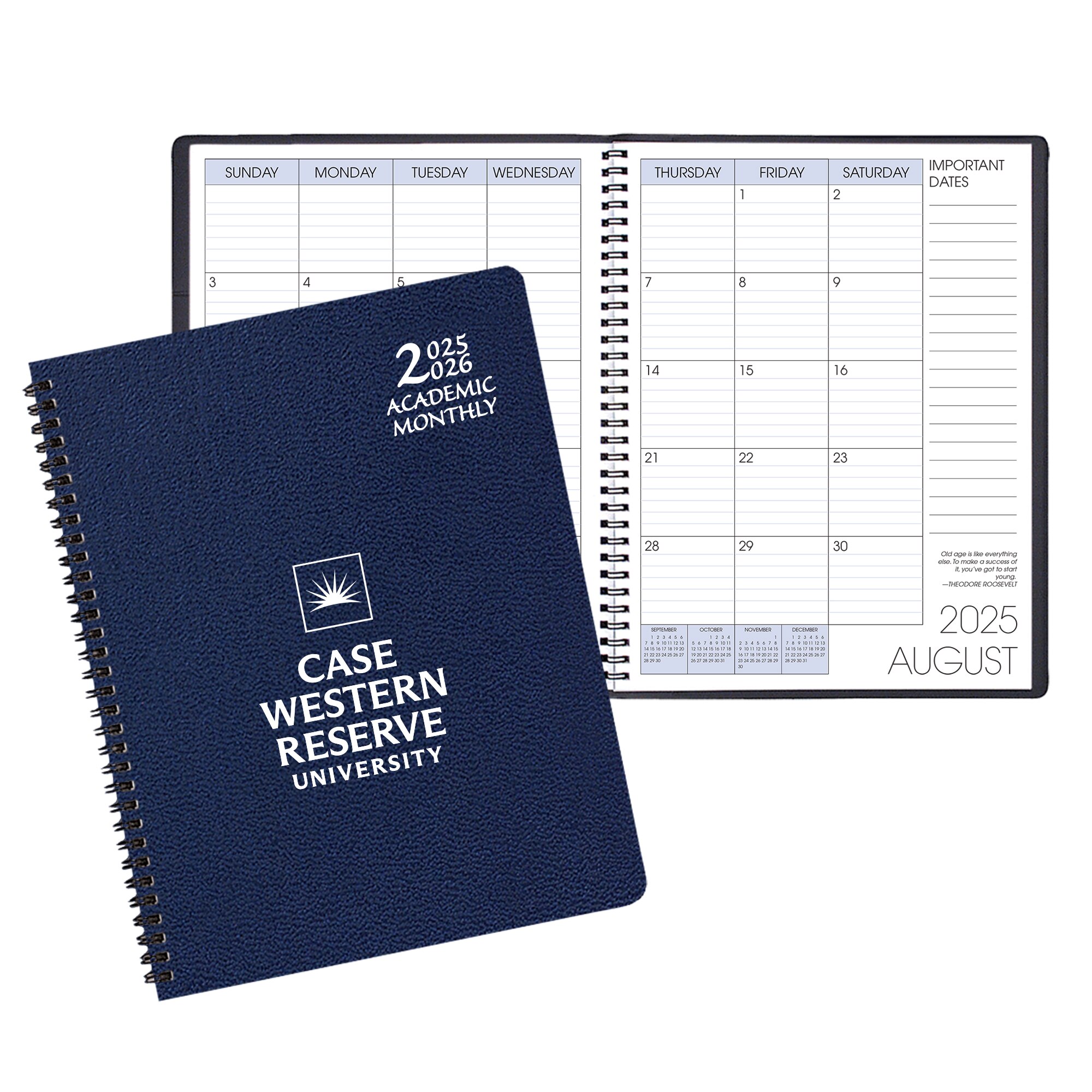 Payne 25-26 Imprinted Academic Monthly Planner 8.5"x11"