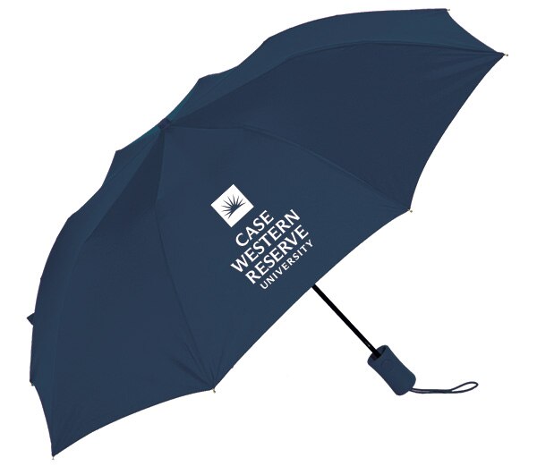 "The Victory" Solid Emblematic Umbrella Automatic Folding 42" Coverage