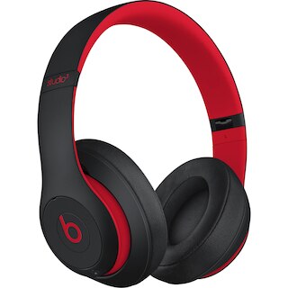 Beats Studio3 Wireless OverEar Headphones Black Red