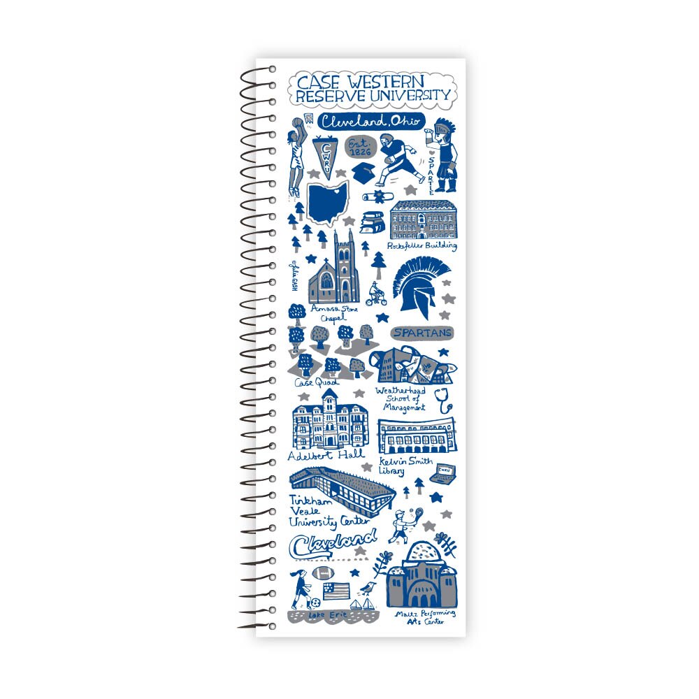 Emblematic Julia Gash Tall Tales College Ruled Notebook