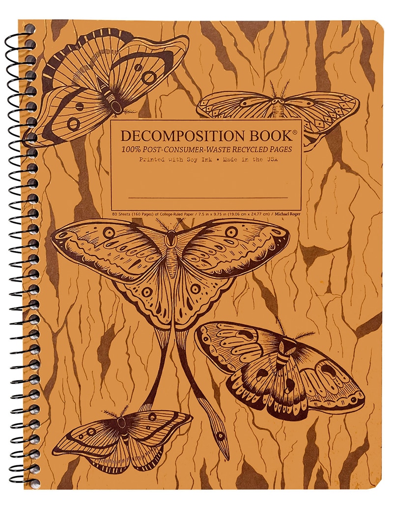 Michael Roger Midnight Moths Coilbound Decomposition Book