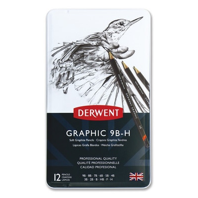 Derwent Graphic 12-Pencil Sketching Set