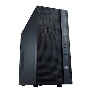 Cooler Master N400 N-Series Mid Tower Computer Case with Fully Meshed Front Panel