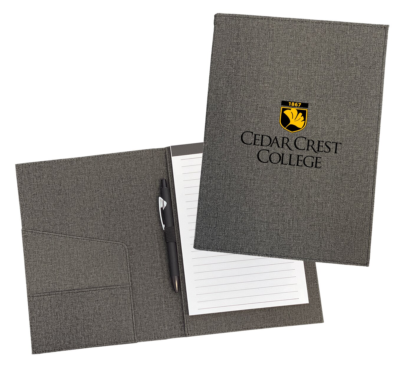 Imprinted Padfolio with Notepad