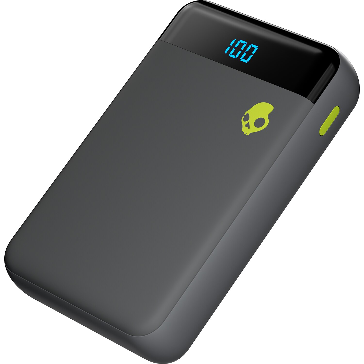 Skullcandy Fat Stash 2 Portable Battery Pack "10, 000 mAh", Chill Gray/Yellow
