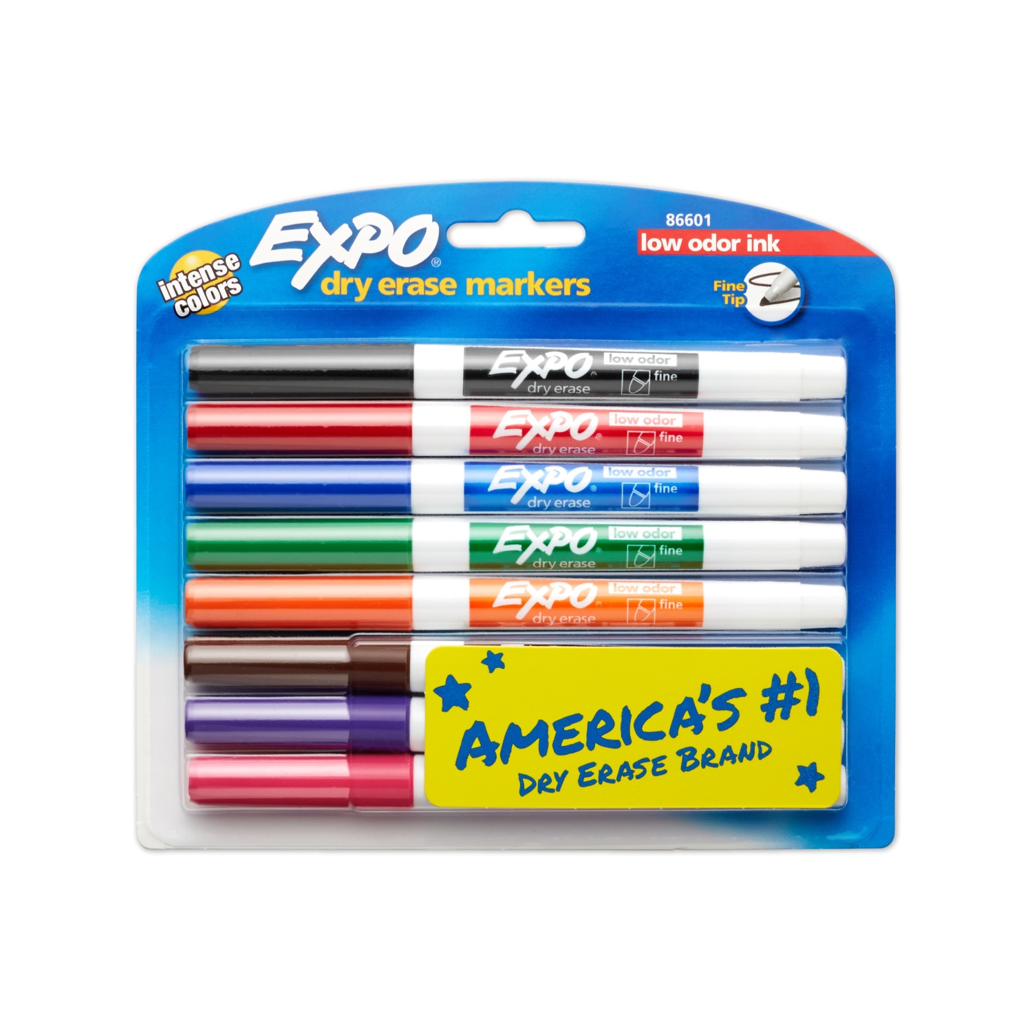 Dry Erase Fine Tip 8 Set