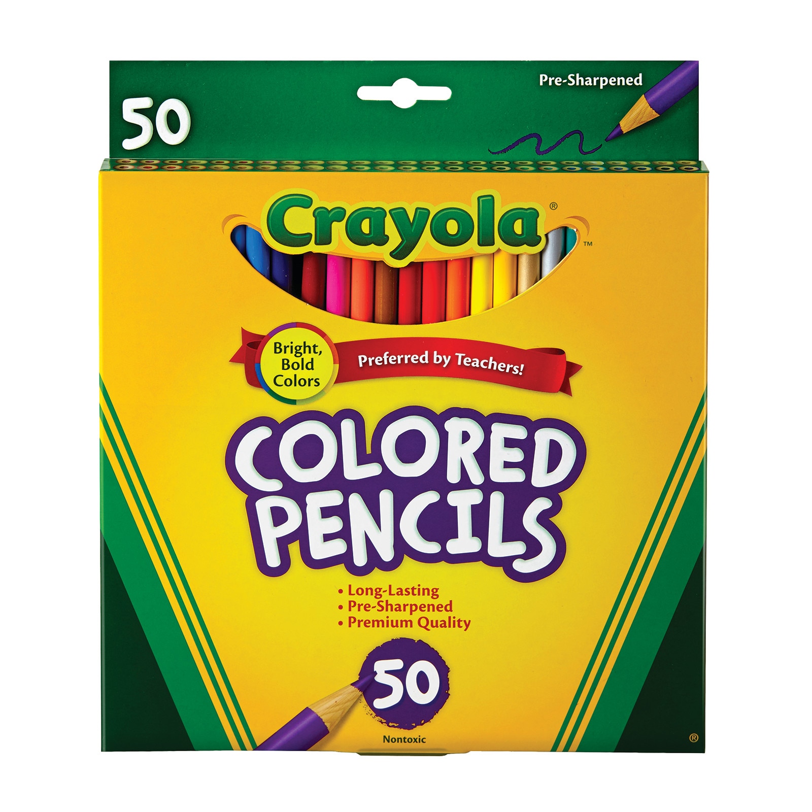 Crayola Color Pencil 50Ct (12)