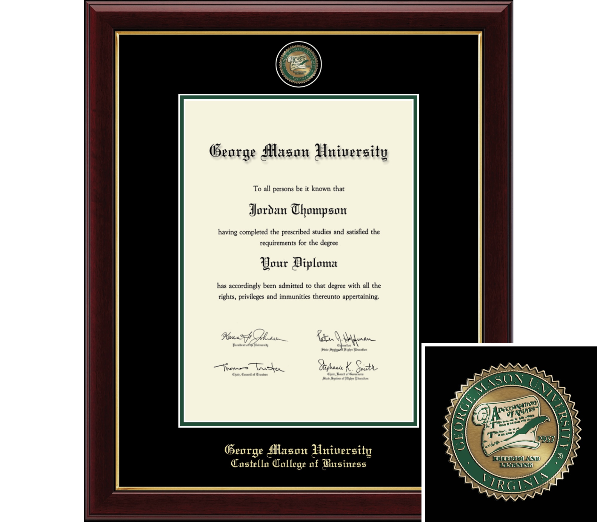 Church Hill Classics, Masterpiece, Business, Diploma Frame
