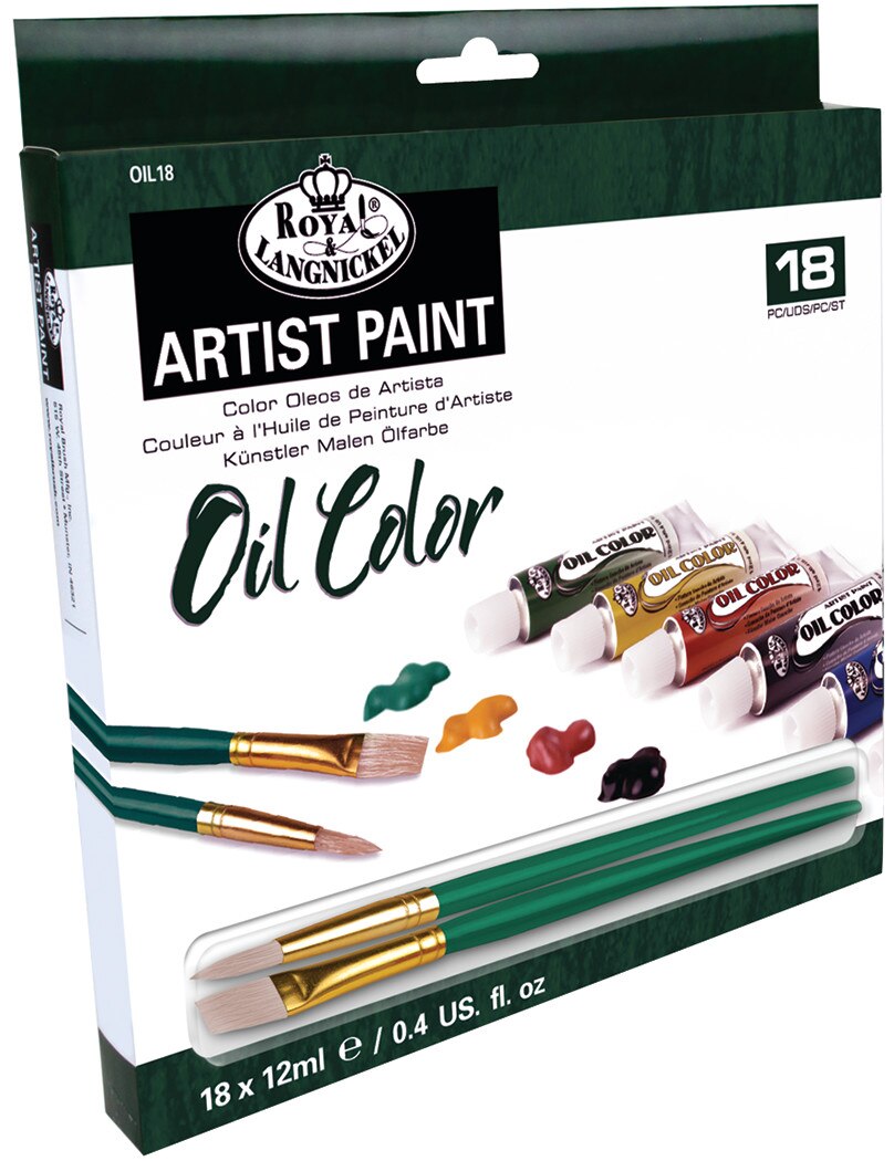 Oil Paint 12Ml 18/Set