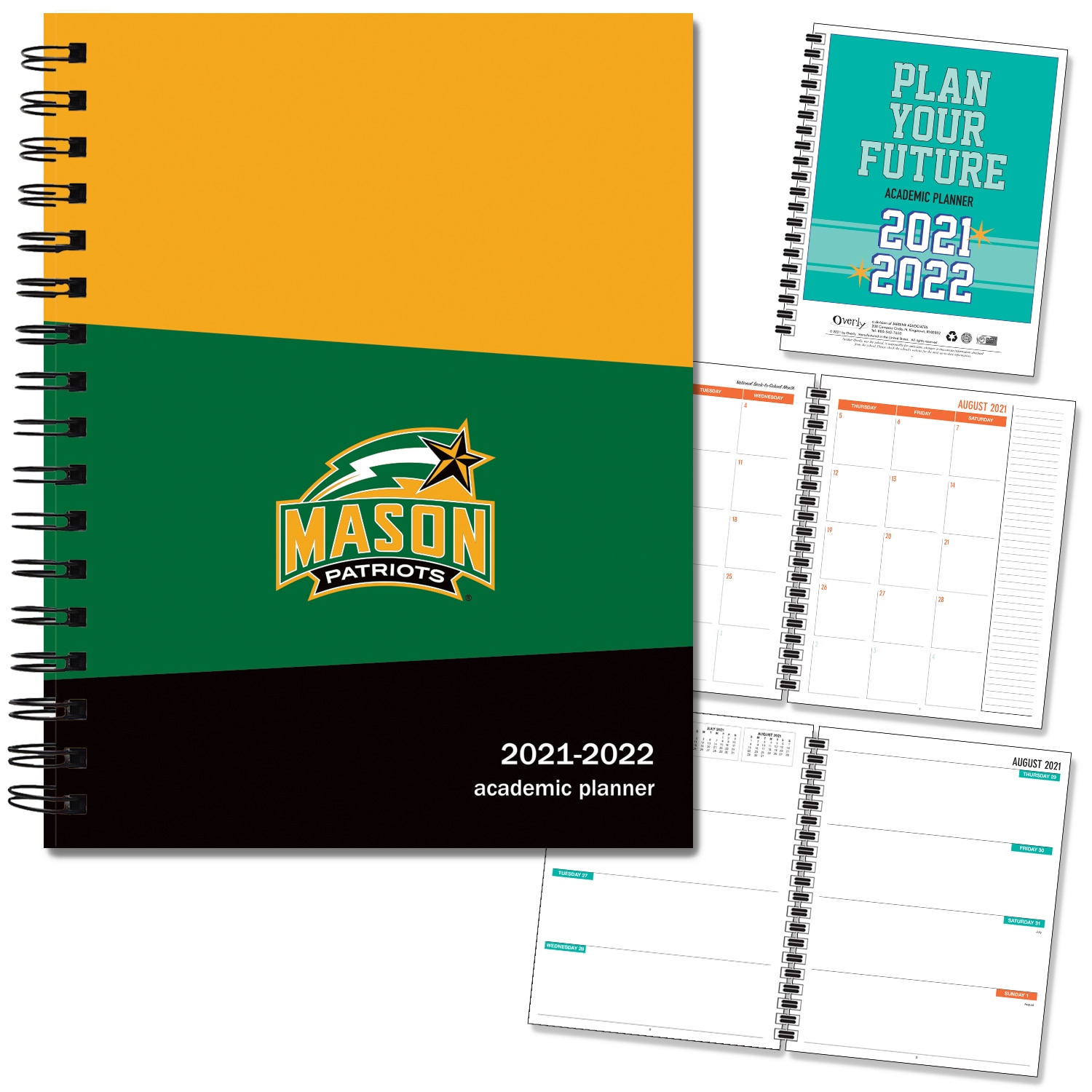 George Mason Calendar 2022 Planners & Calendars - School Supplies - Supplies & Technology | George  Mason University Bookstore