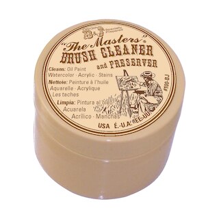 General Pencil The Masters Brush Cleaner, 1 oz.