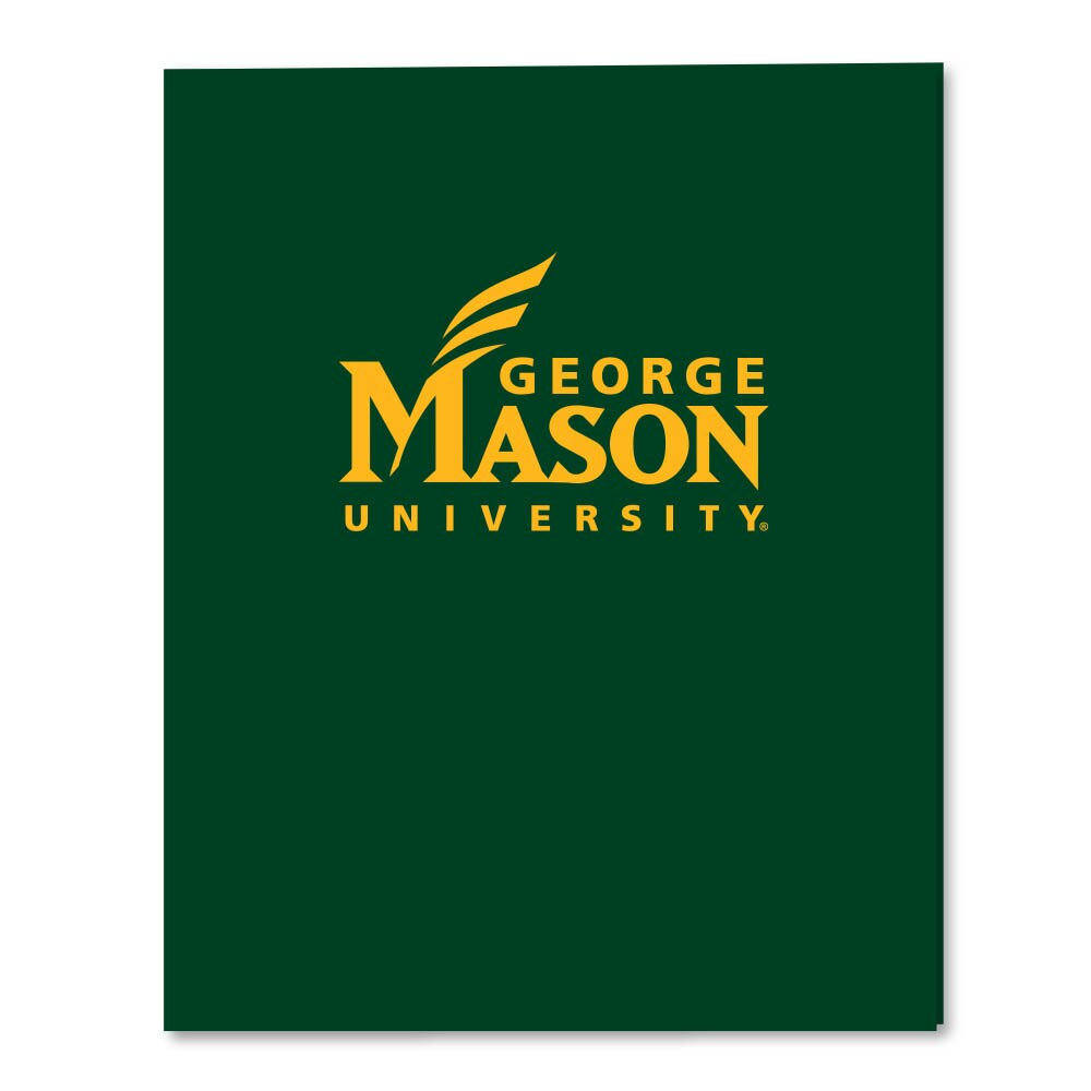 Roaring Twin Pocket Laminated Foil Portfolio 11 x 8.36