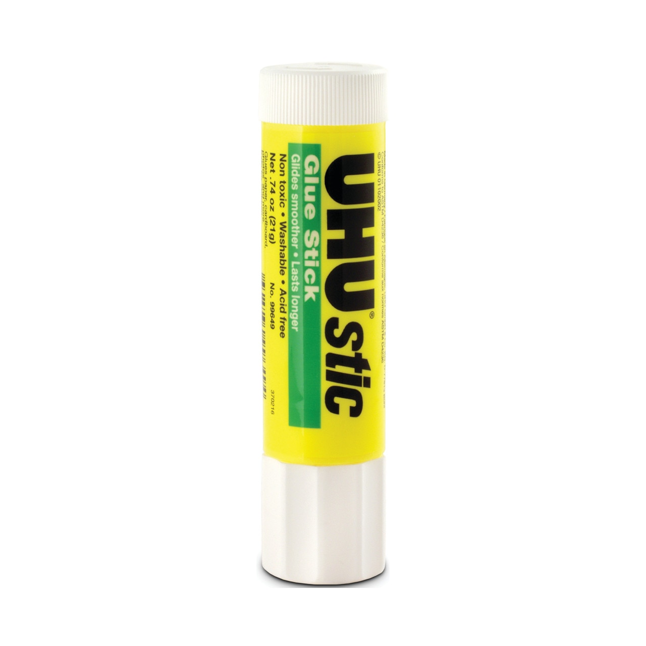 Uhu Stic Glue Stick, Clear, .74 oz.