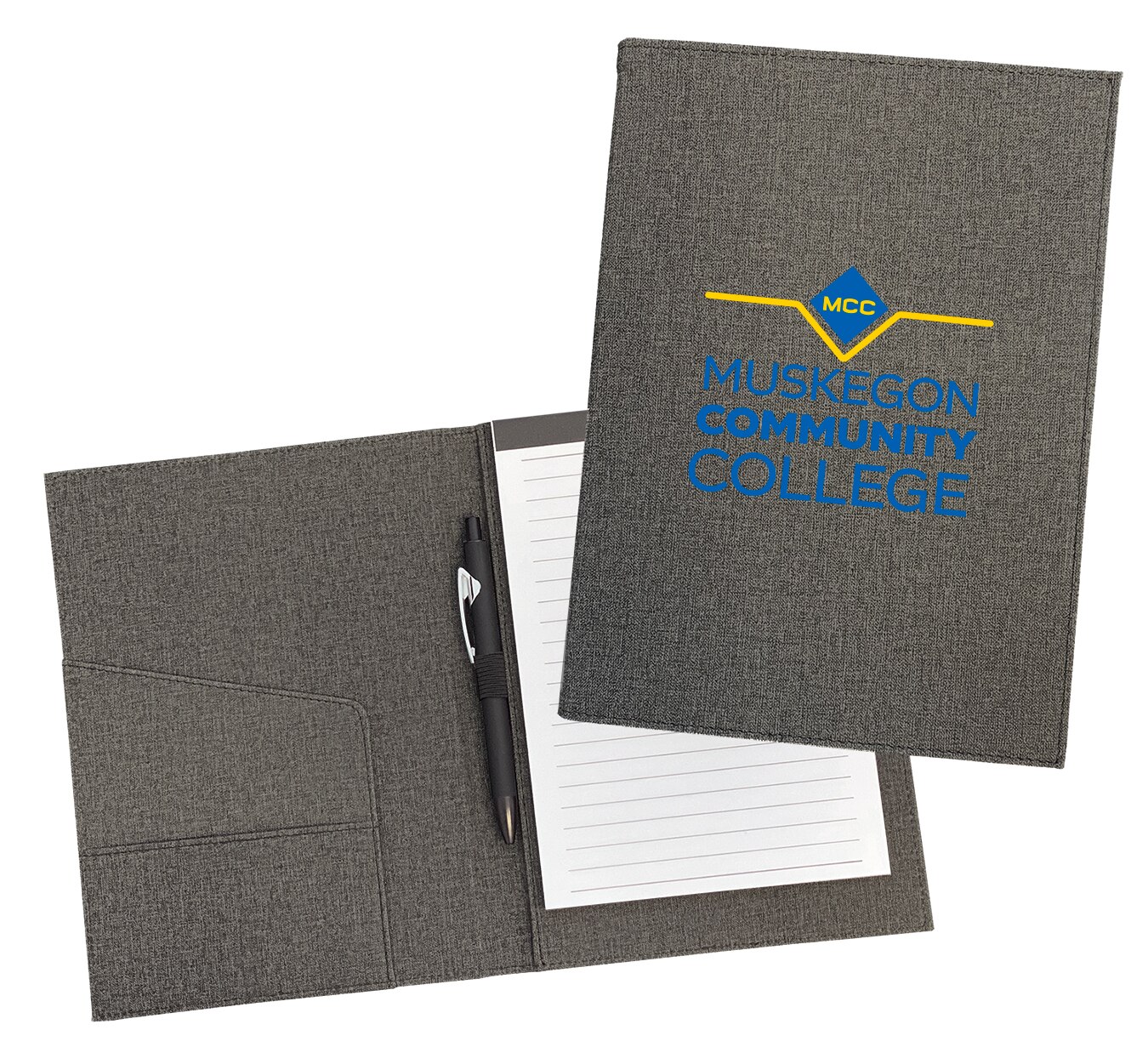 Imprinted Padfolio with Notepad