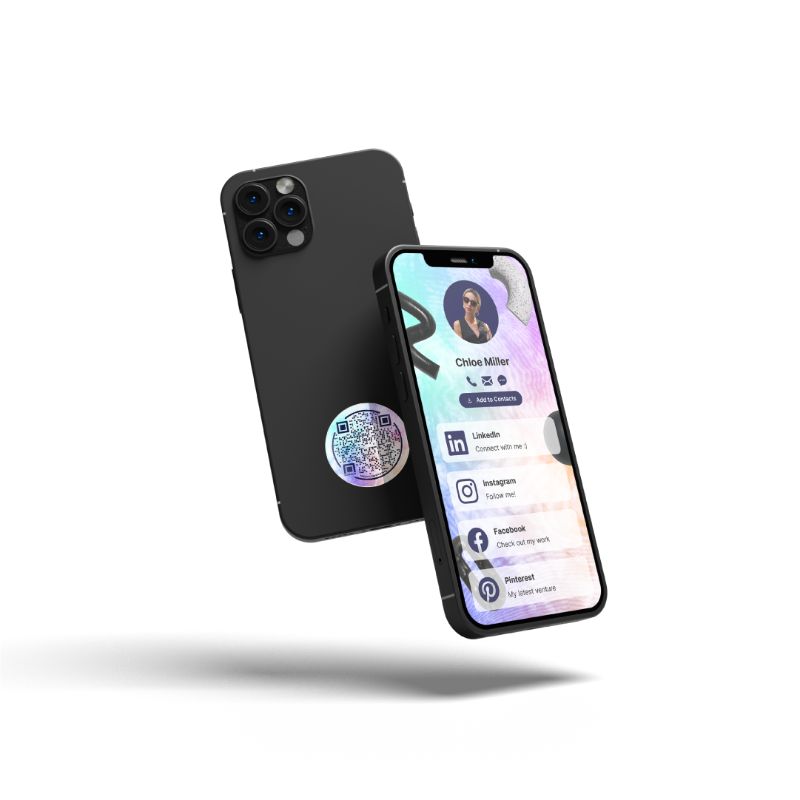 Flowcode mobile phone accessory with QR Code
