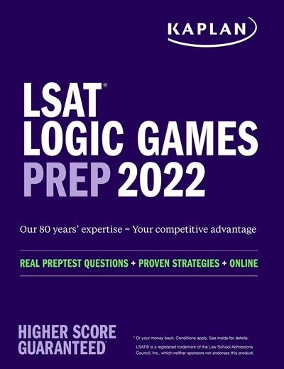 LSAT Logic Games Prep 2022: Real Preptest Questions + Proven Strategies + Online