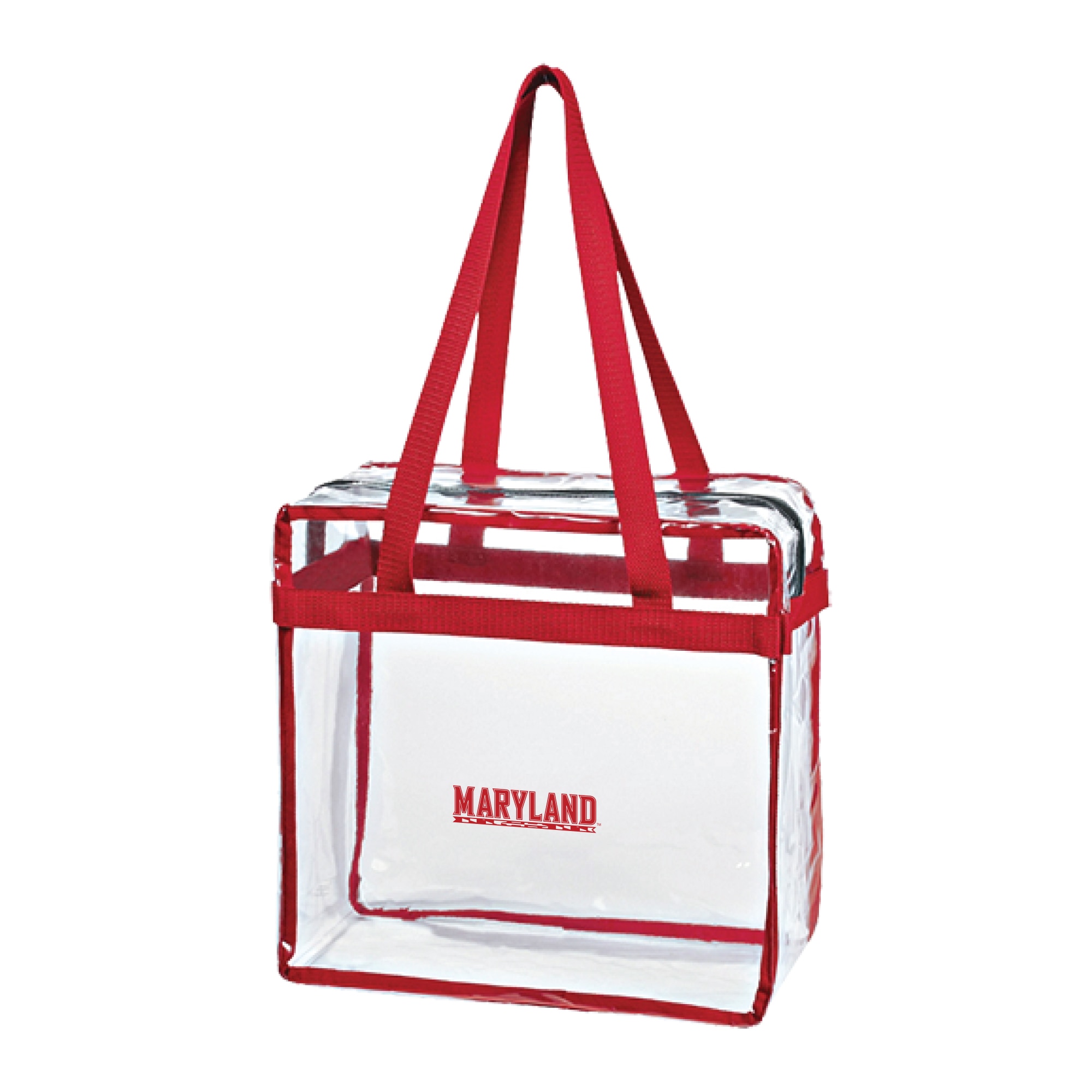 University of Maryland 3603 Zipped Stadium Tote Imprinted