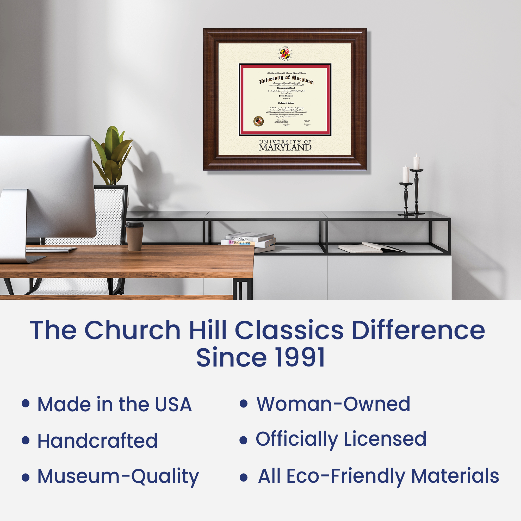 8 Differences Between Quality & Cheap Diploma Frames - Church Hill Classics  Blog