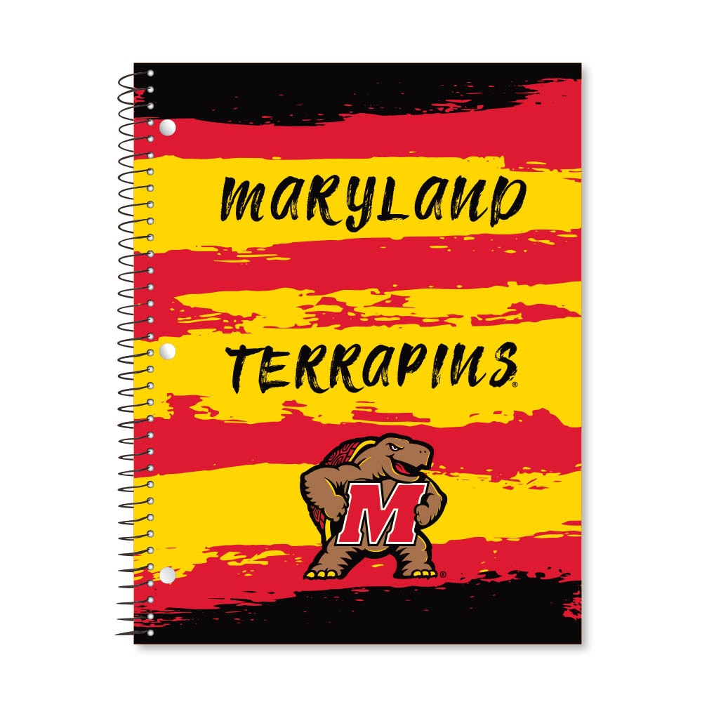 Digi Paint Strokes 1 Subject 11"x8.5" 70 Count College Ruled Spiral Notebook