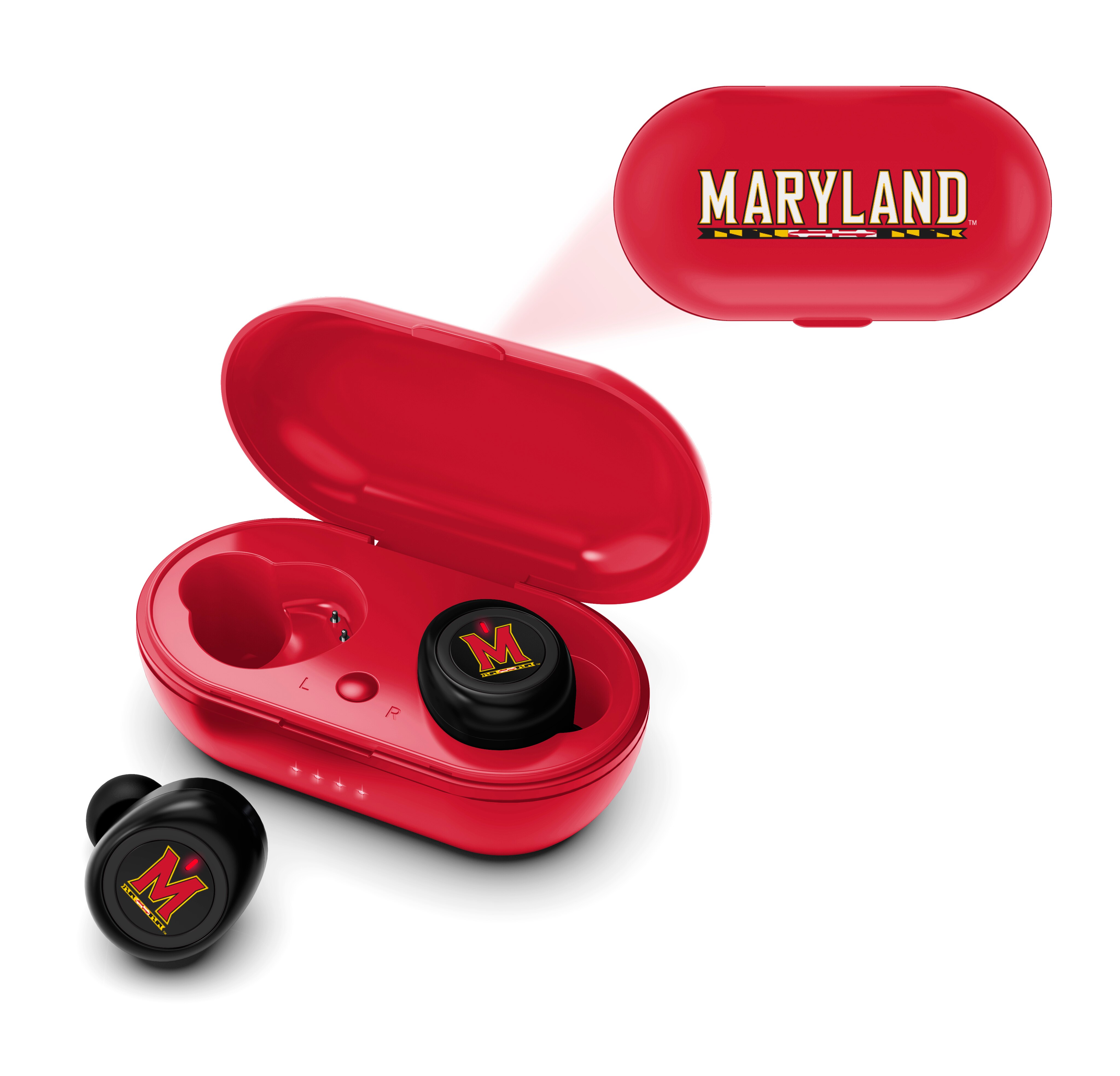 Maryland Terrapins True Wireless Earbuds v.2