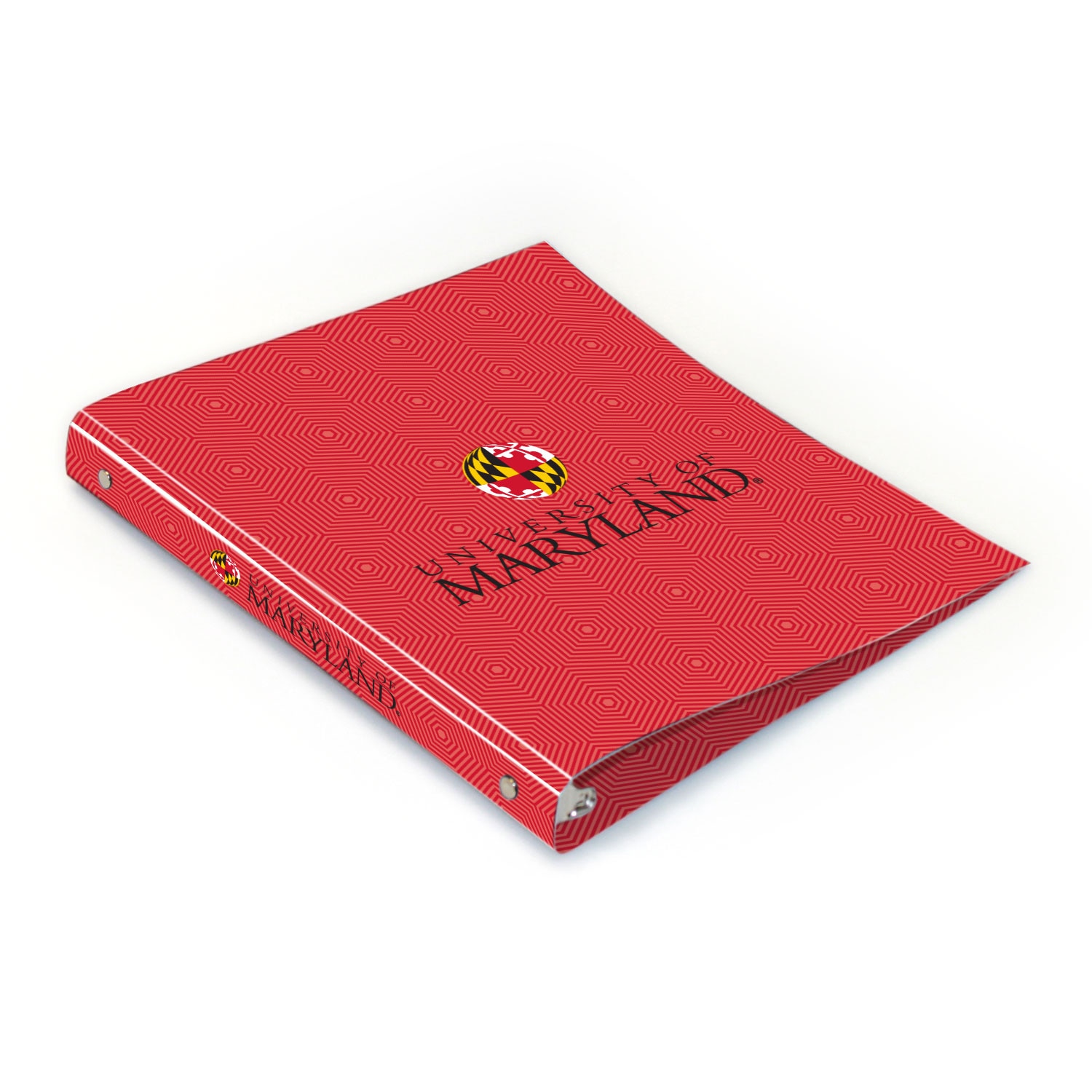 University of Maryland College Park Full Color 2 sided Imprinted Flexible 1" Logo 1 Binder 10.5" x 11.5"