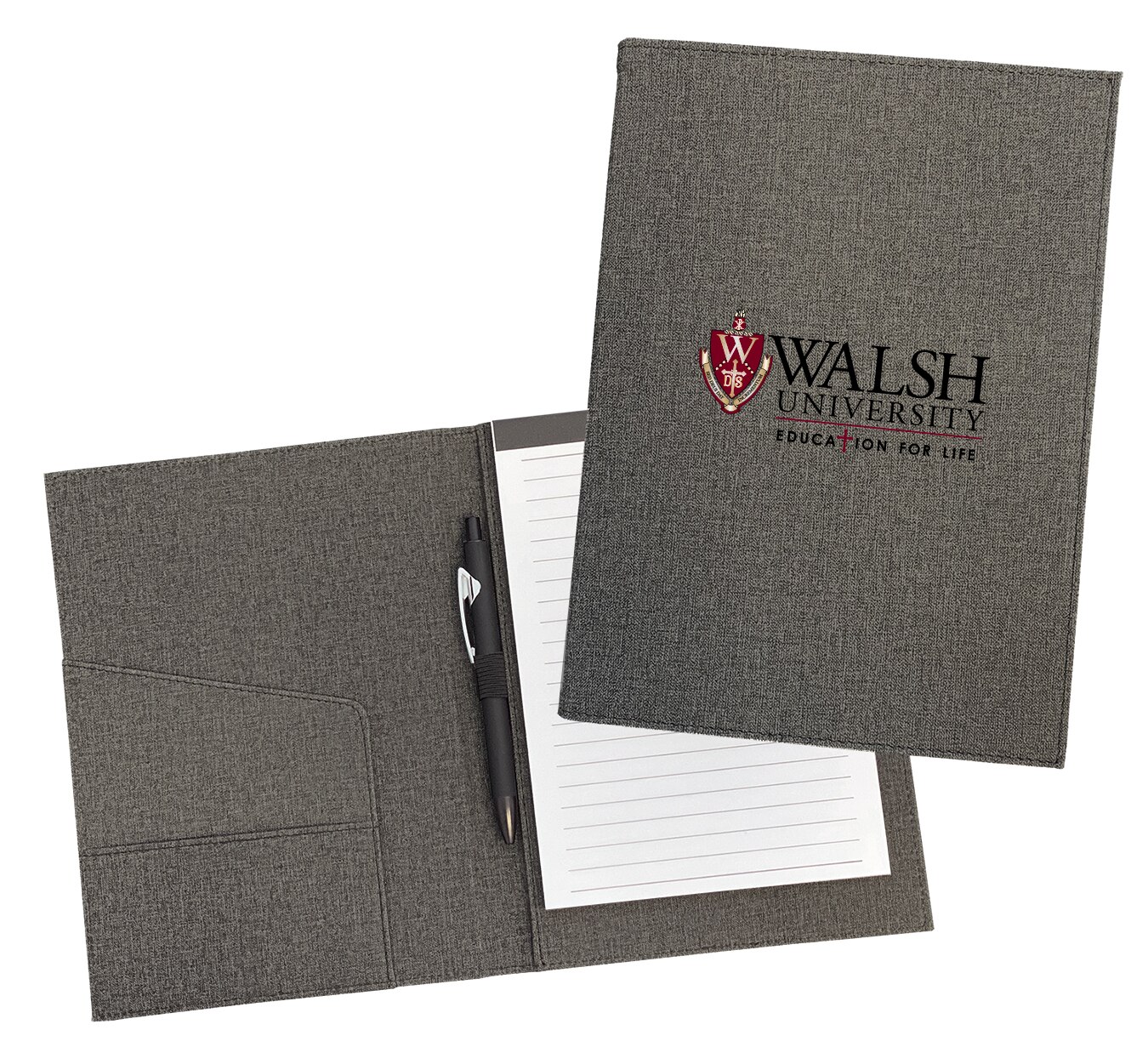 Imprinted Padfolio with Notepad