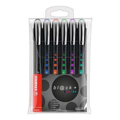  STABILO pointball Pen, Black : Office Products