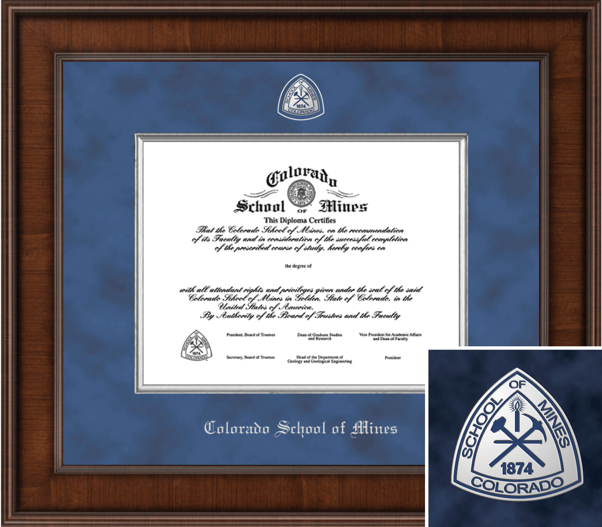 Church Hill Classics, Presidential, 8.5x11 Diploma Frame