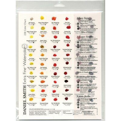 Daniel Smith Extra Fine Watercolor Dot Try-It Cards, 238 Colors