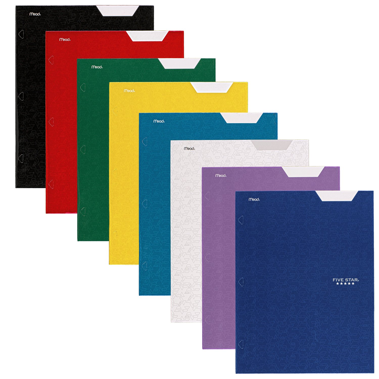 Five Star 4Pocket Paper Folder Assorted Colors