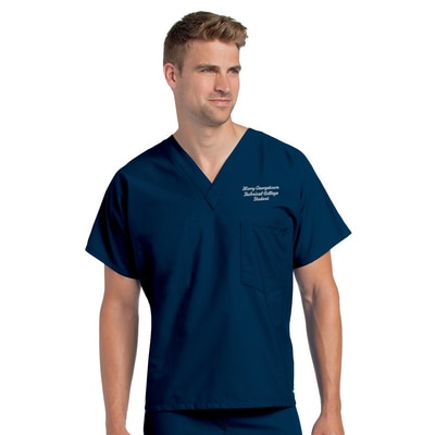 Horry-Georgetown Technical College Unisex Landau V-Neck Scrub Top