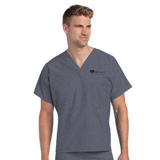 Horry-Georgetown Technical College Unisex Landau V-Neck Scrub Top