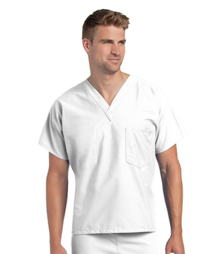 Horry-Georgetown Technical College Unisex Landau V-Neck Scrub Top
