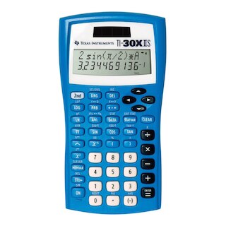 Scientific calculator with equation recall combines statistics and advanced scientific functions. Two-line display shows entries on the top line and results on the bottom line. Entry line on the top of the display shows up to 11 characters and can sc