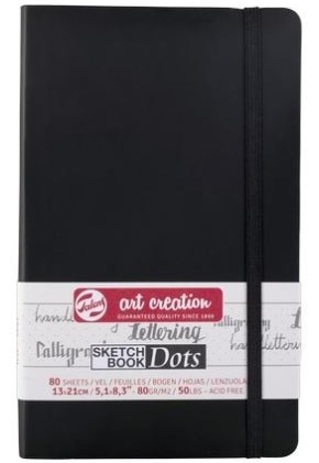 Art creations dotted sketchbook 80sheet
