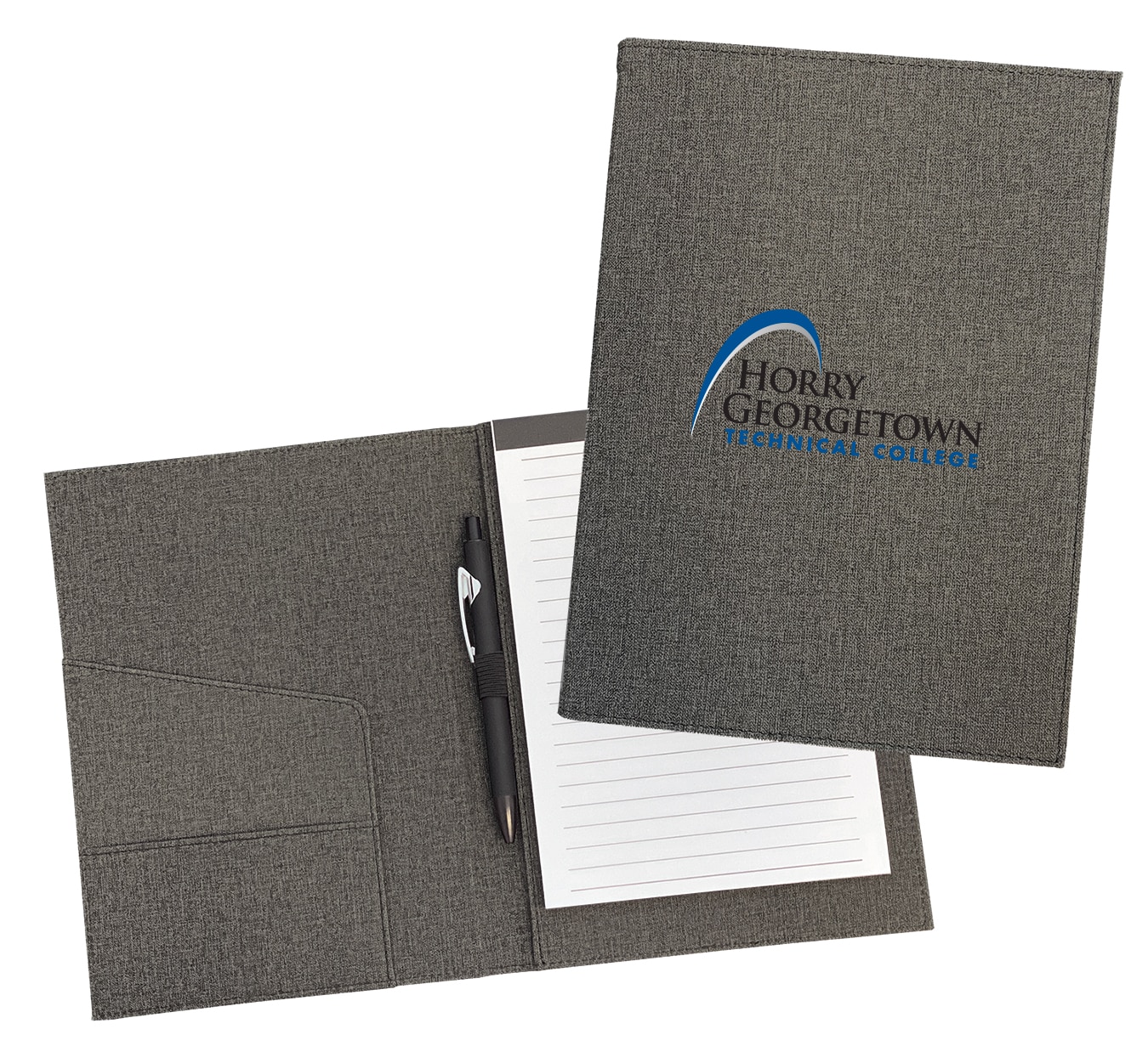 Imprinted Padfolio with Notepad
