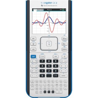 Advanced graphing handheld with Computer Algebra System (CAS) functionality, full-color display, TI Rechargeable Battery and licensed TI-Inspire CX CAS Student Software.