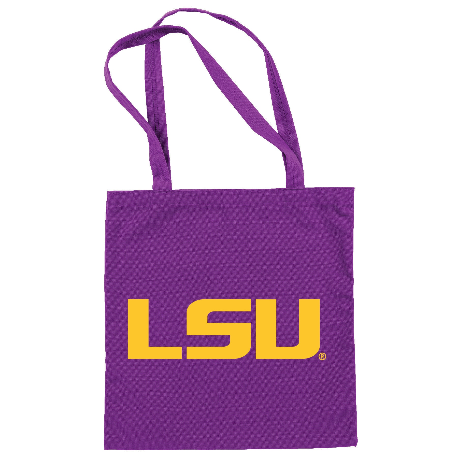 LSU Color Canvas Tote