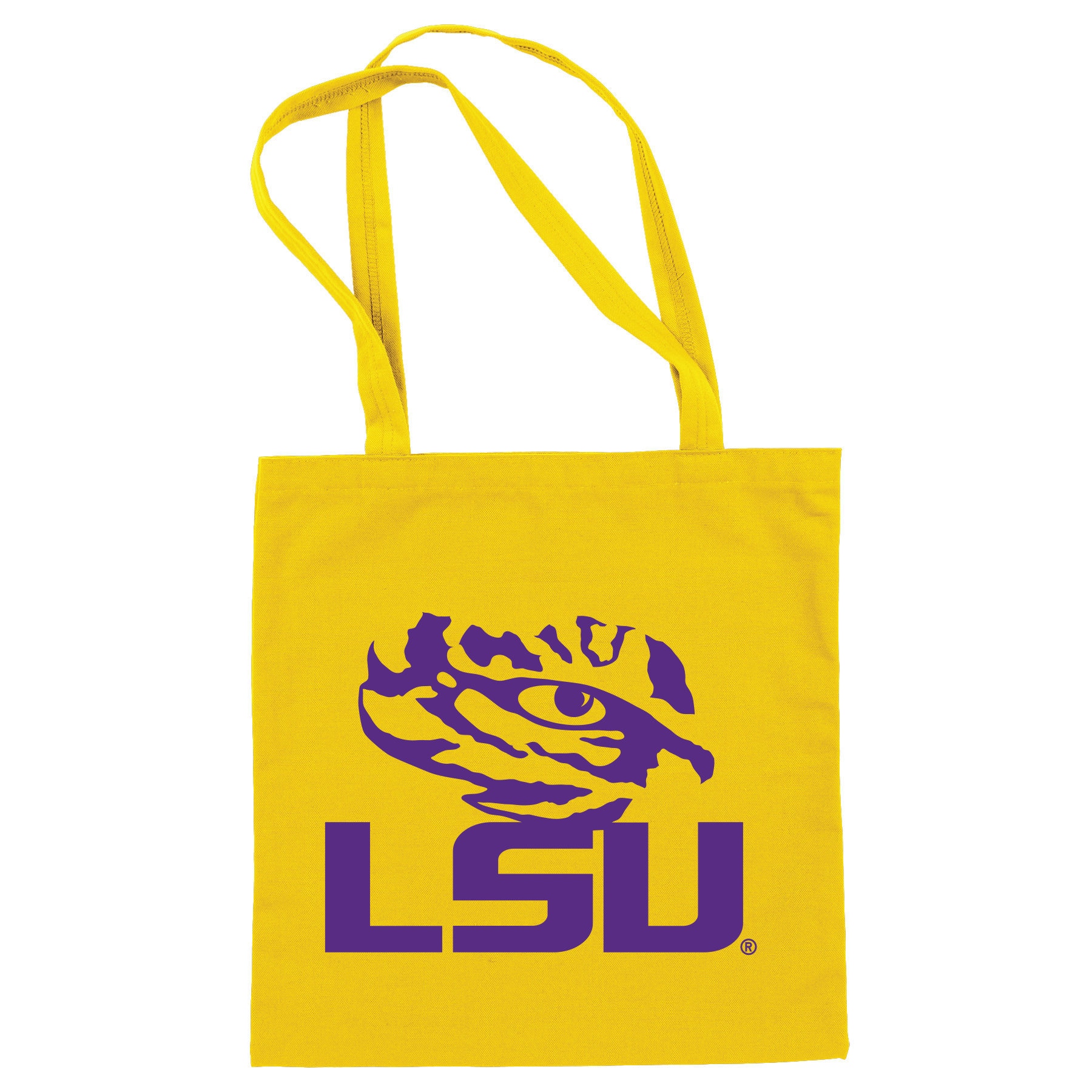 LSU Color Canvas Tote