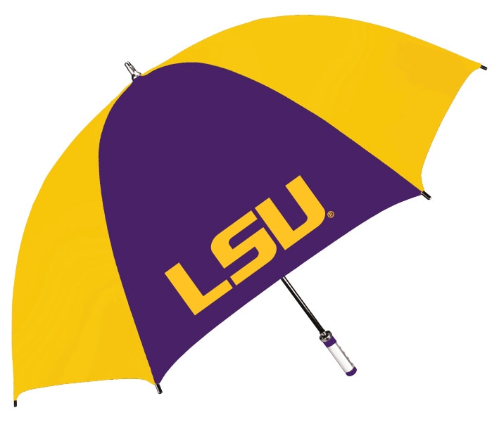 LSU "The Birdie" Sporty Fiberglass Shaft Golf Umbrella