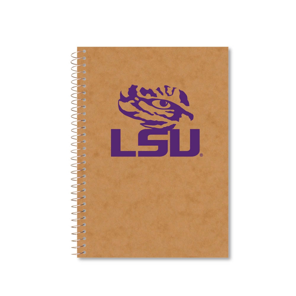 Roaring Premium 3 Subject 9.5 x 6.5 Notebook, College Ruled 20lb Paper, Pressboard Foil Cover